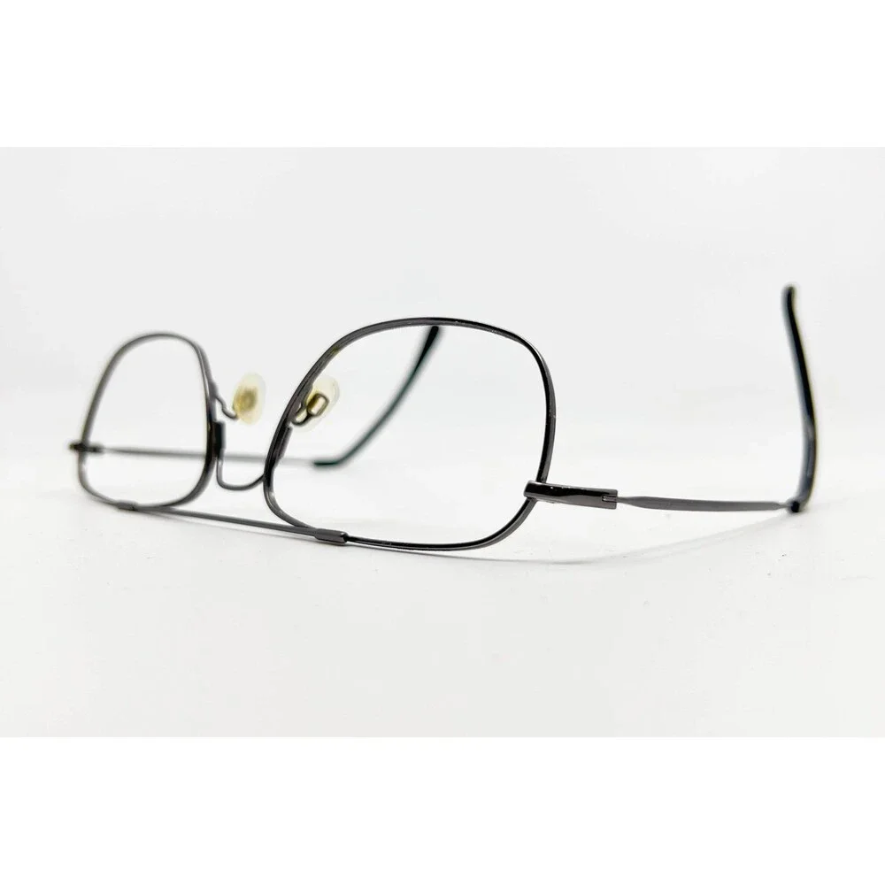 Unbranded Eyeglass Frames Mens Gunmetal Aviator Double Bridge 54-18-140